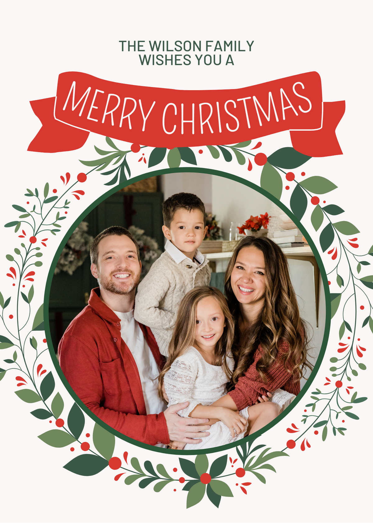 Christmas Card Magnet |Personalized (19)