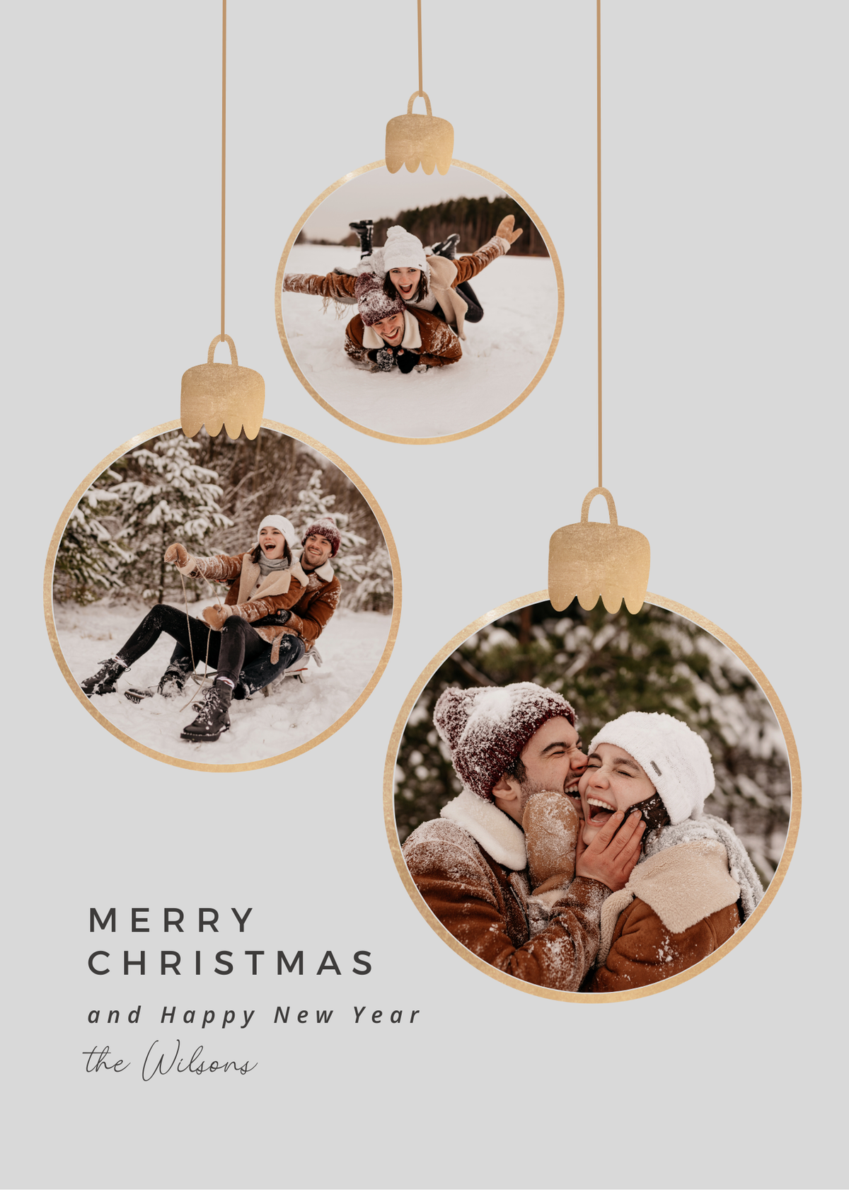 Christmas Card Magnet |Personalized (8)