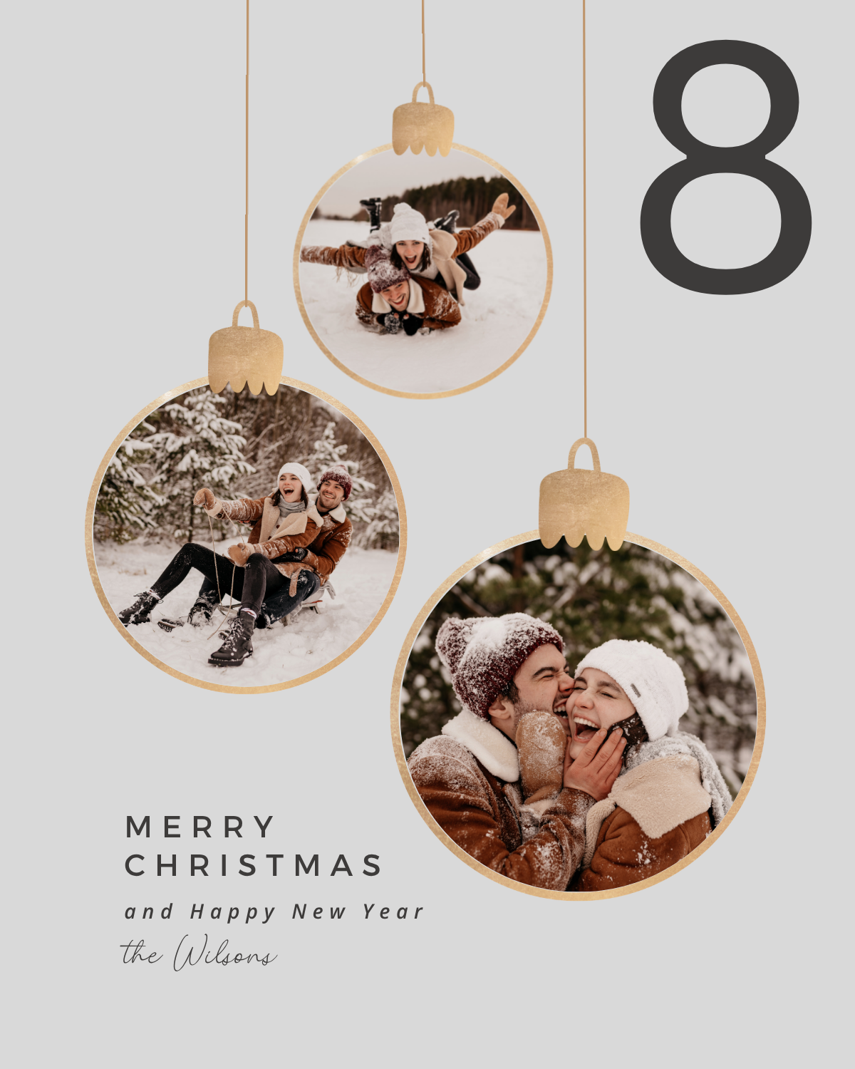 Magnetic Christmas Cards