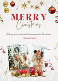 Christmas Card Magnet |Personalized (9)