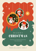 Christmas Card Magnet |Personalized (10)