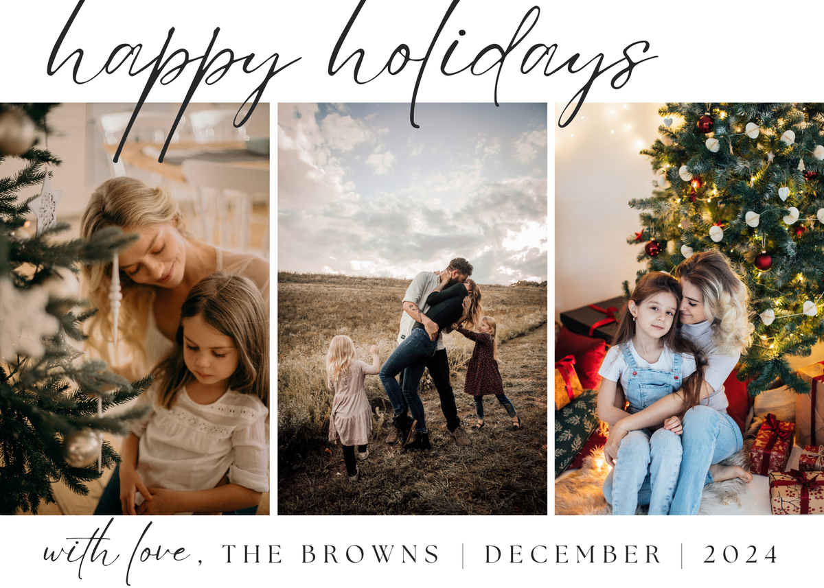 Christmas Card Magnet |Personalized (4)