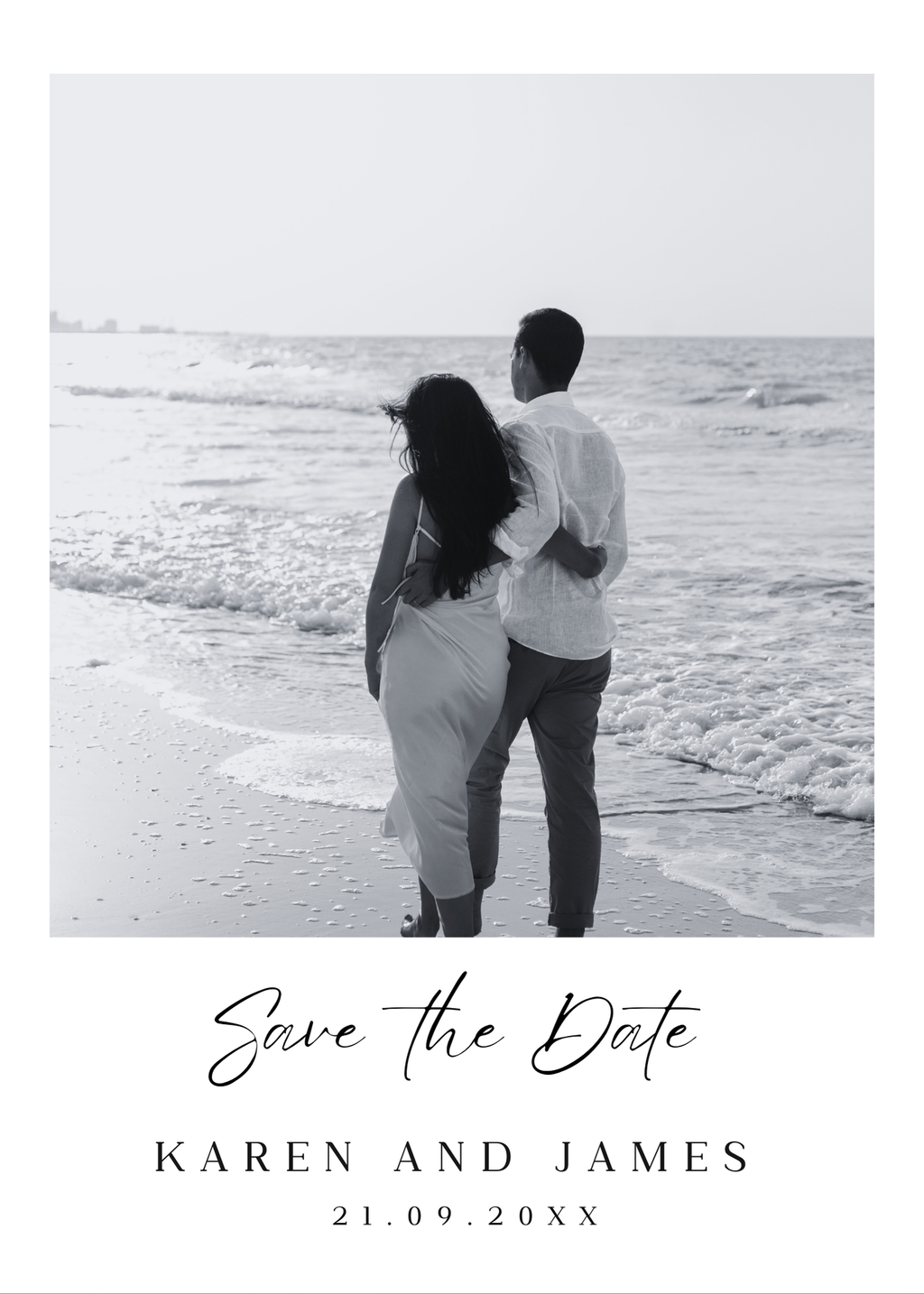 Save the Date Photo Magnet |Personalized | Wedding
