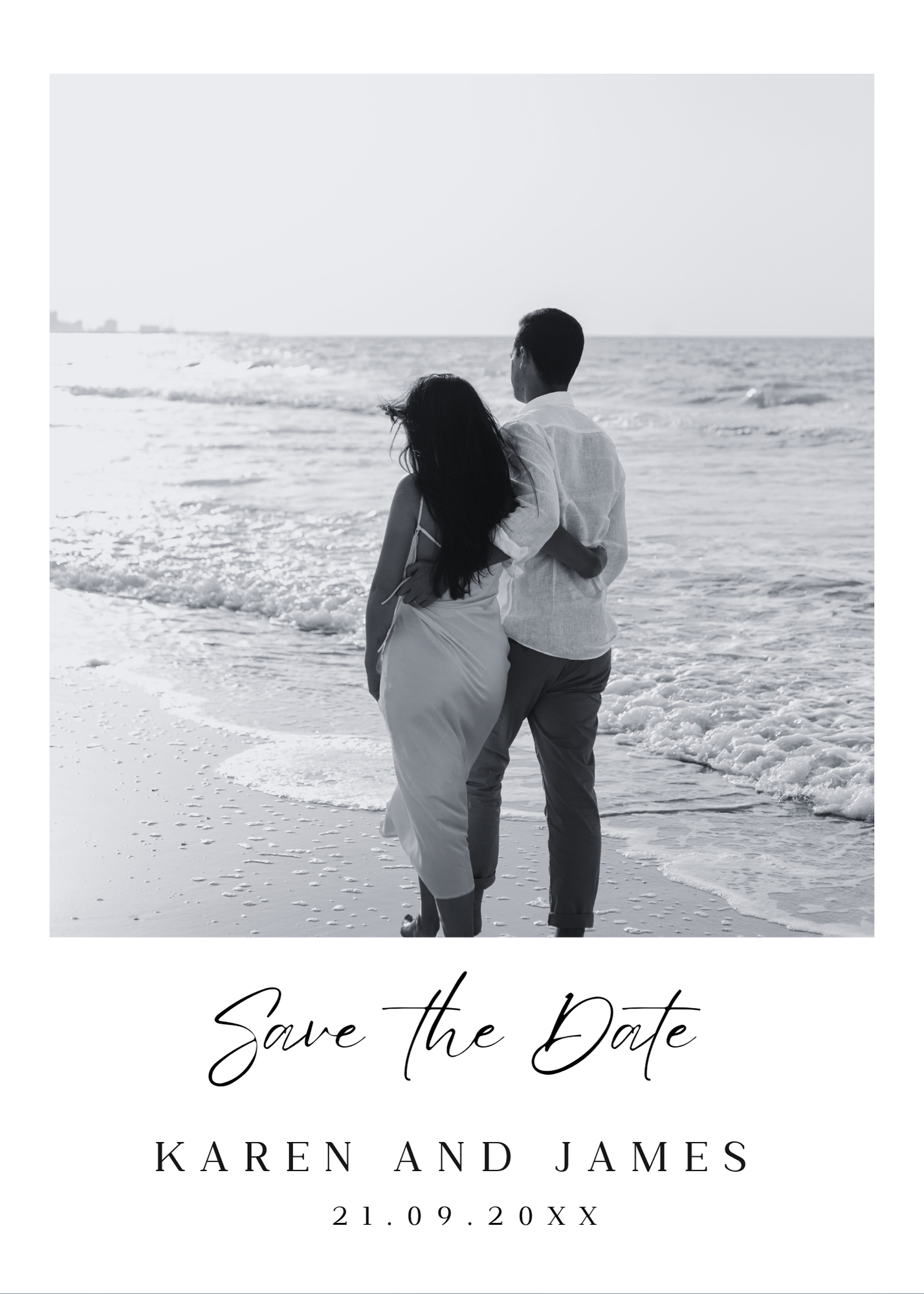 Save the Date Photo Magnet |Personalized | Wedding (3)