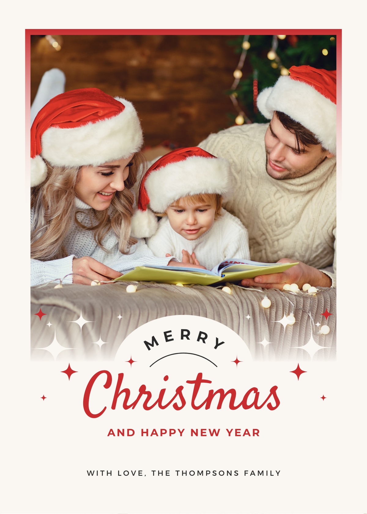 Christmas Card Magnet |Personalized (15)