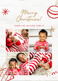 Christmas Card Magnet |Personalized (16)