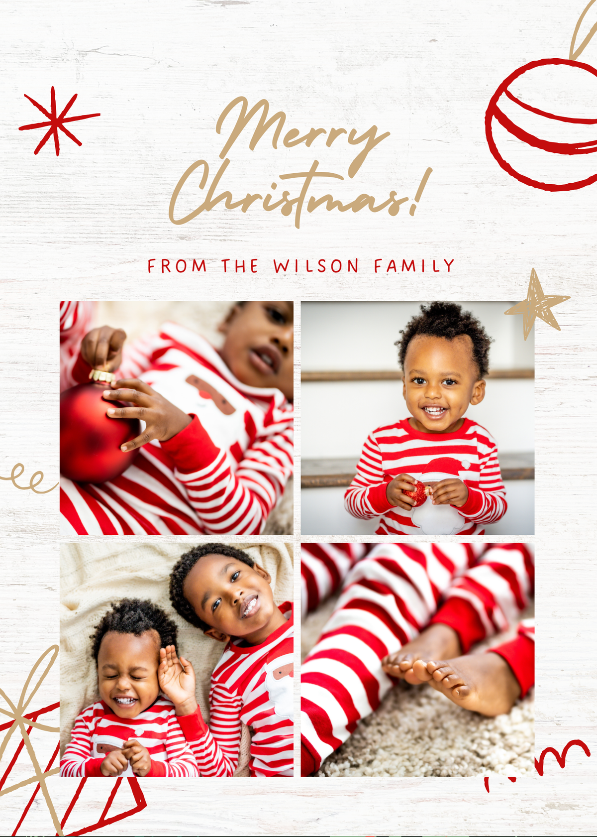 Christmas Card Magnet |Personalized (16)