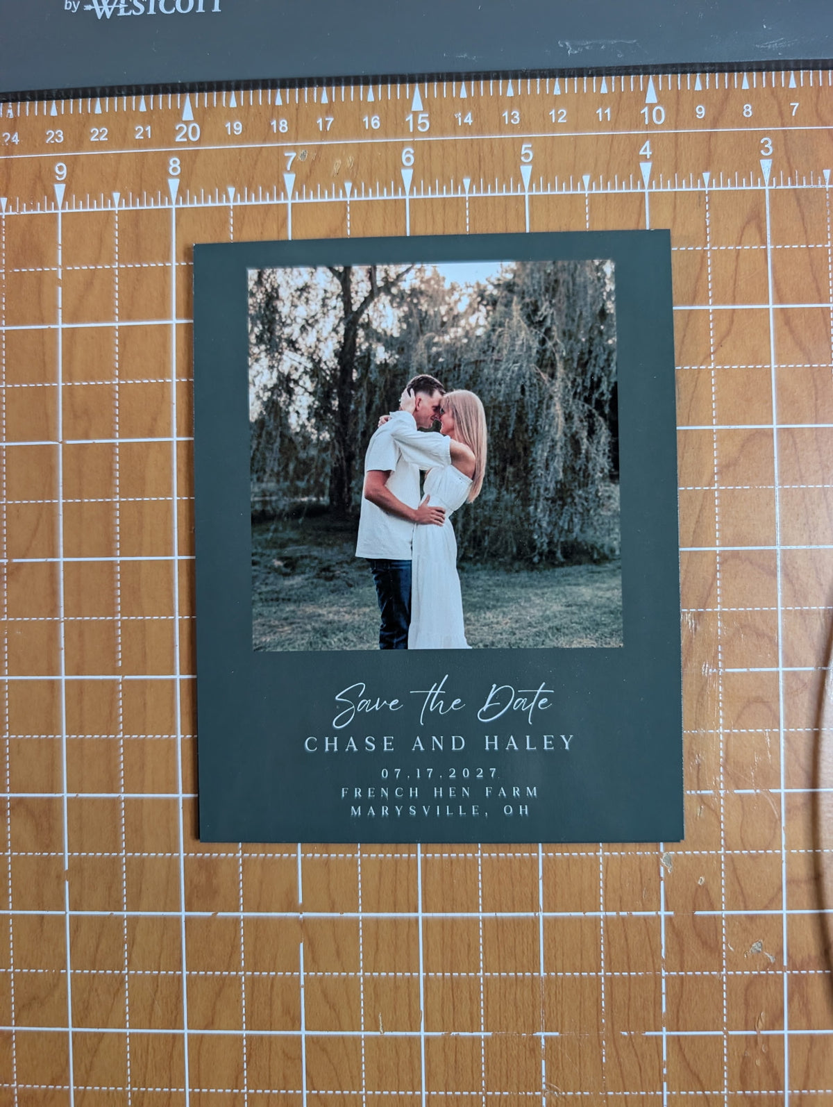 Save the Date Photo Magnet |Personalized | Wedding