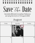 Save the Date Photo Magnet |Personalized | Wedding