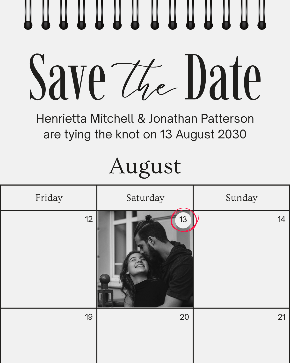 Save the Date Photo Magnet |Personalized | Wedding