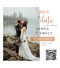 Save the Date Photo Magnet |Personalized | Wedding